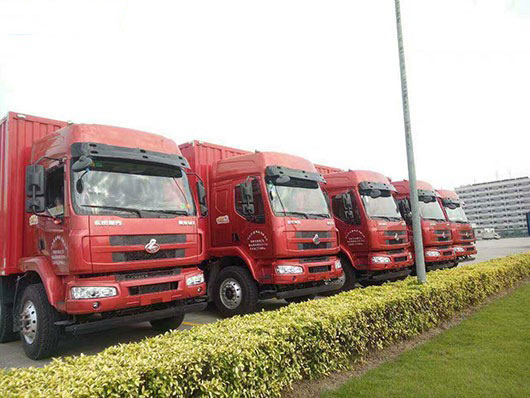 中山優(yōu)騏物流公司所使用的運(yùn)輸車(chē)輛